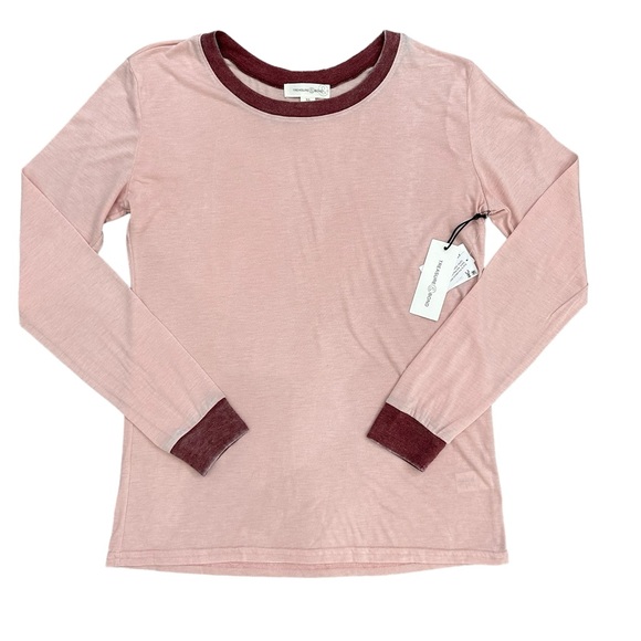 Treasure & Bond Long Sleeve Ringer T-Shirt - Picture 1 of 8